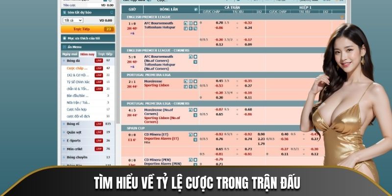 Tìm hiểu về tỷ lệ cược trong trận đấu